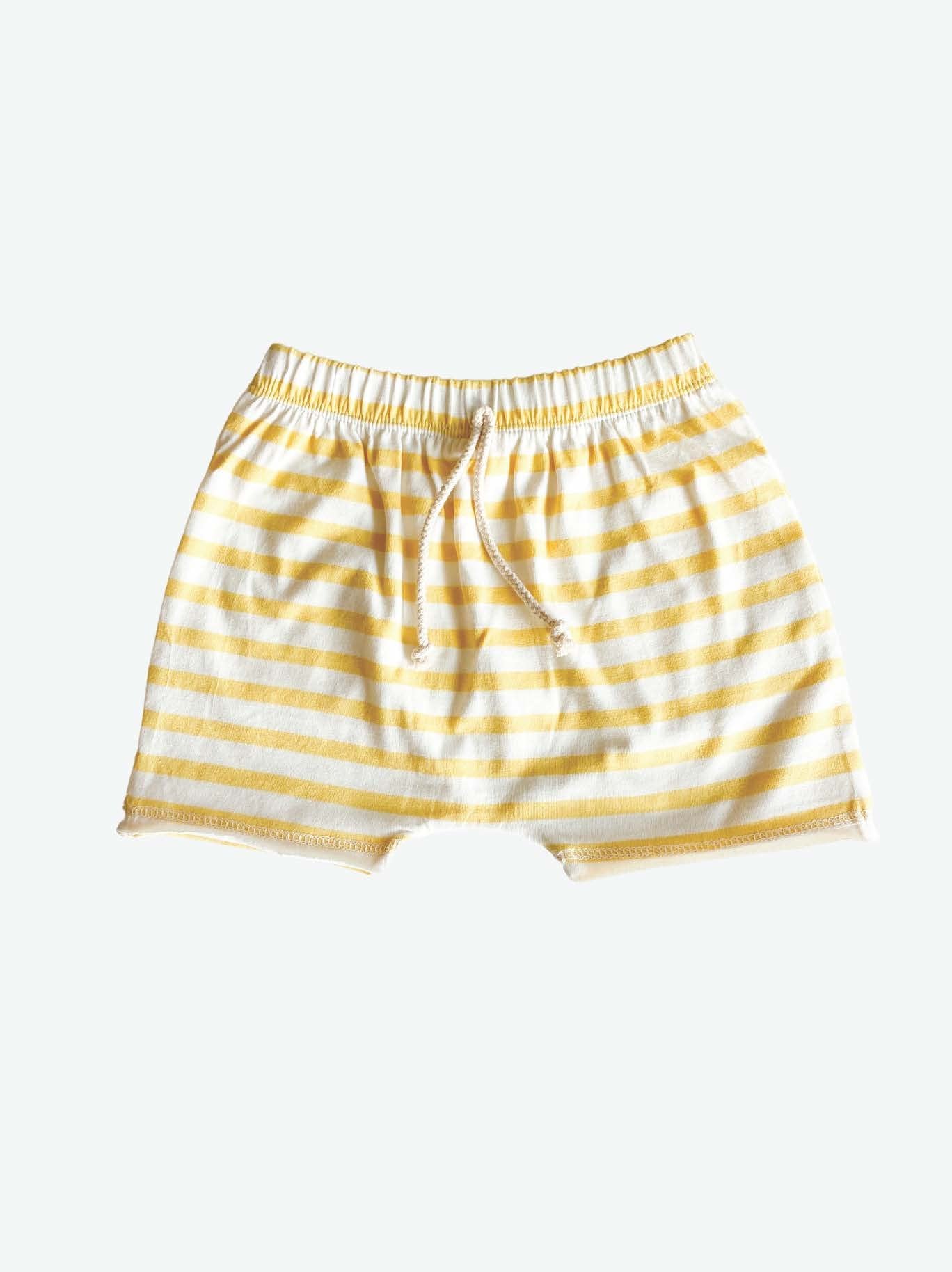Yellow Stripe Shorts