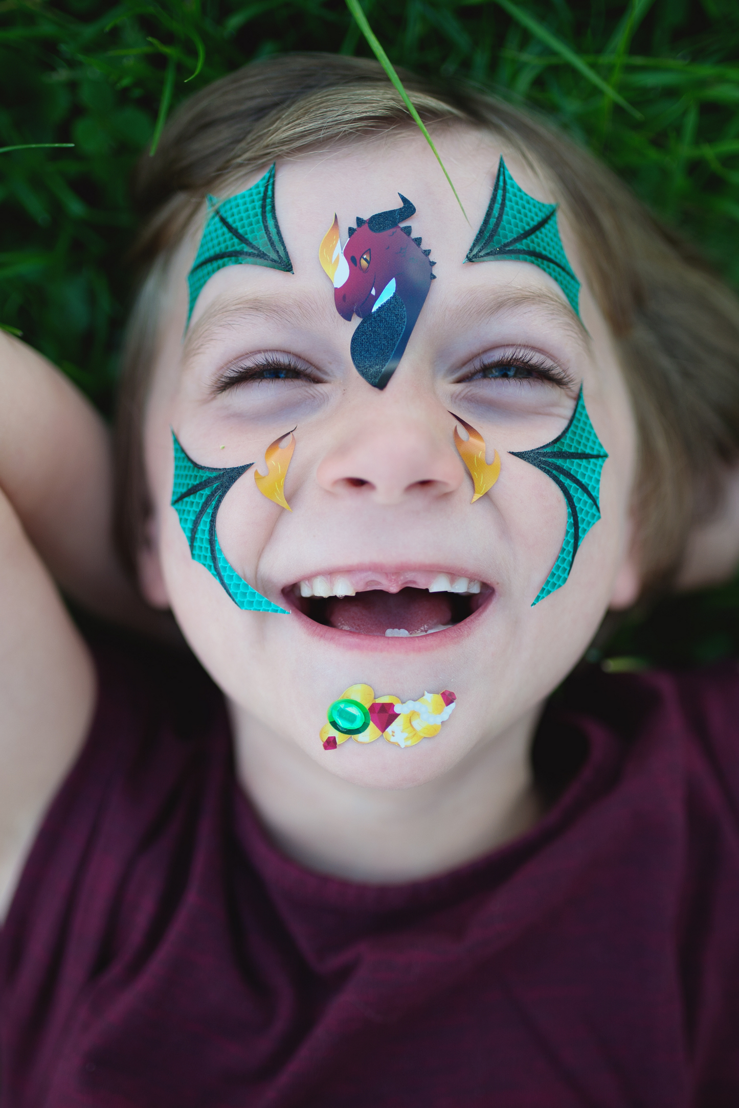 Dragon Face Stickers