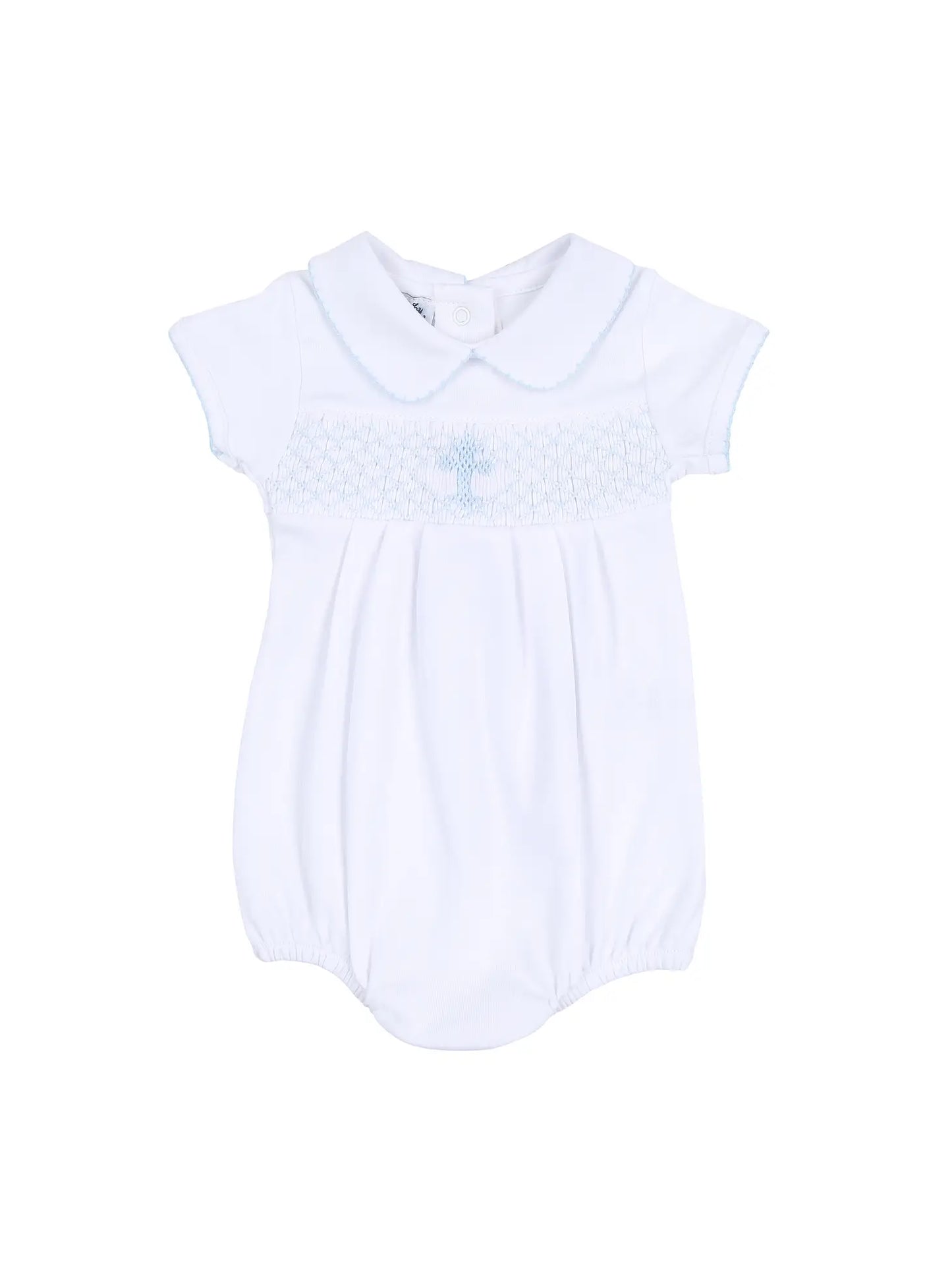 LB Blessed Smocked Collared Bubble