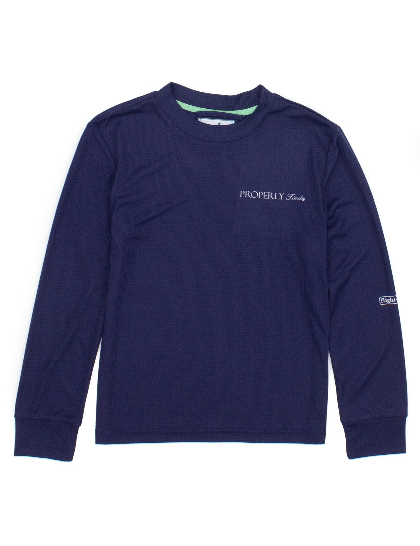 Flight Cool Tech Navy LS Tee