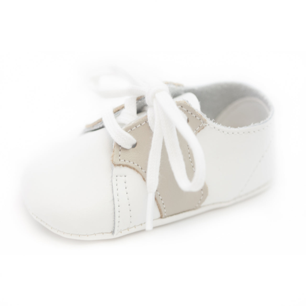 Ecru & White George Oxford Shoe