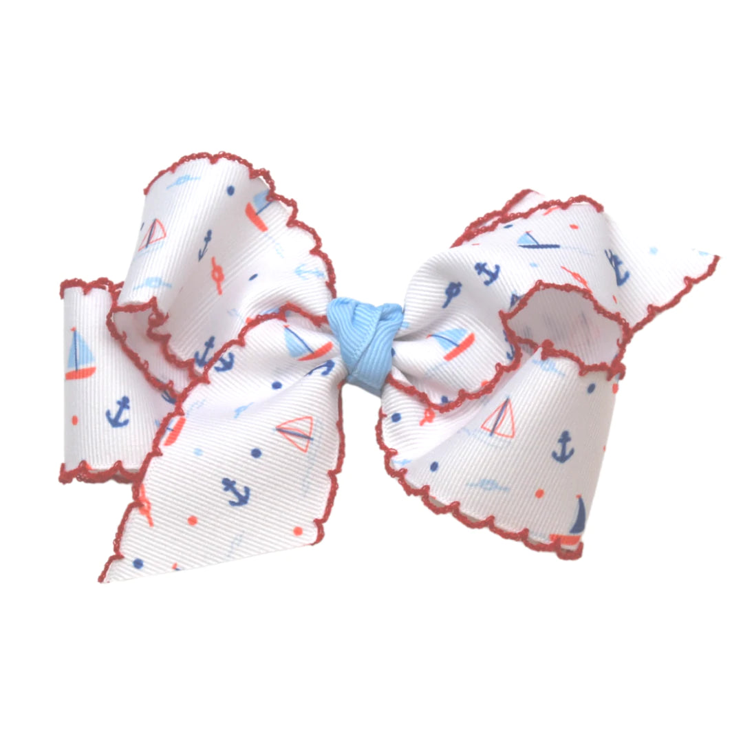 Nautical Hallie Hair Bow