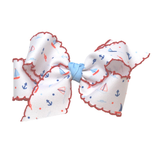 Nautical Hallie Hair Bow