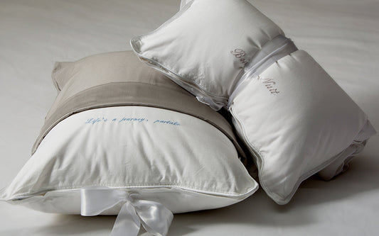 Petite White Pillow Case