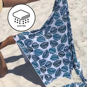Tropical Breeze UPF50+Full Size Sunscreen Towel