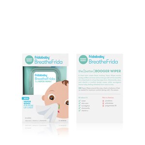 BreatheFrida the Boogerwiper Nose + Chest Wipes