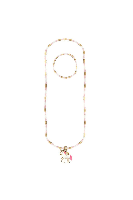 Magic Unicorn Necklace & Bracelet Set