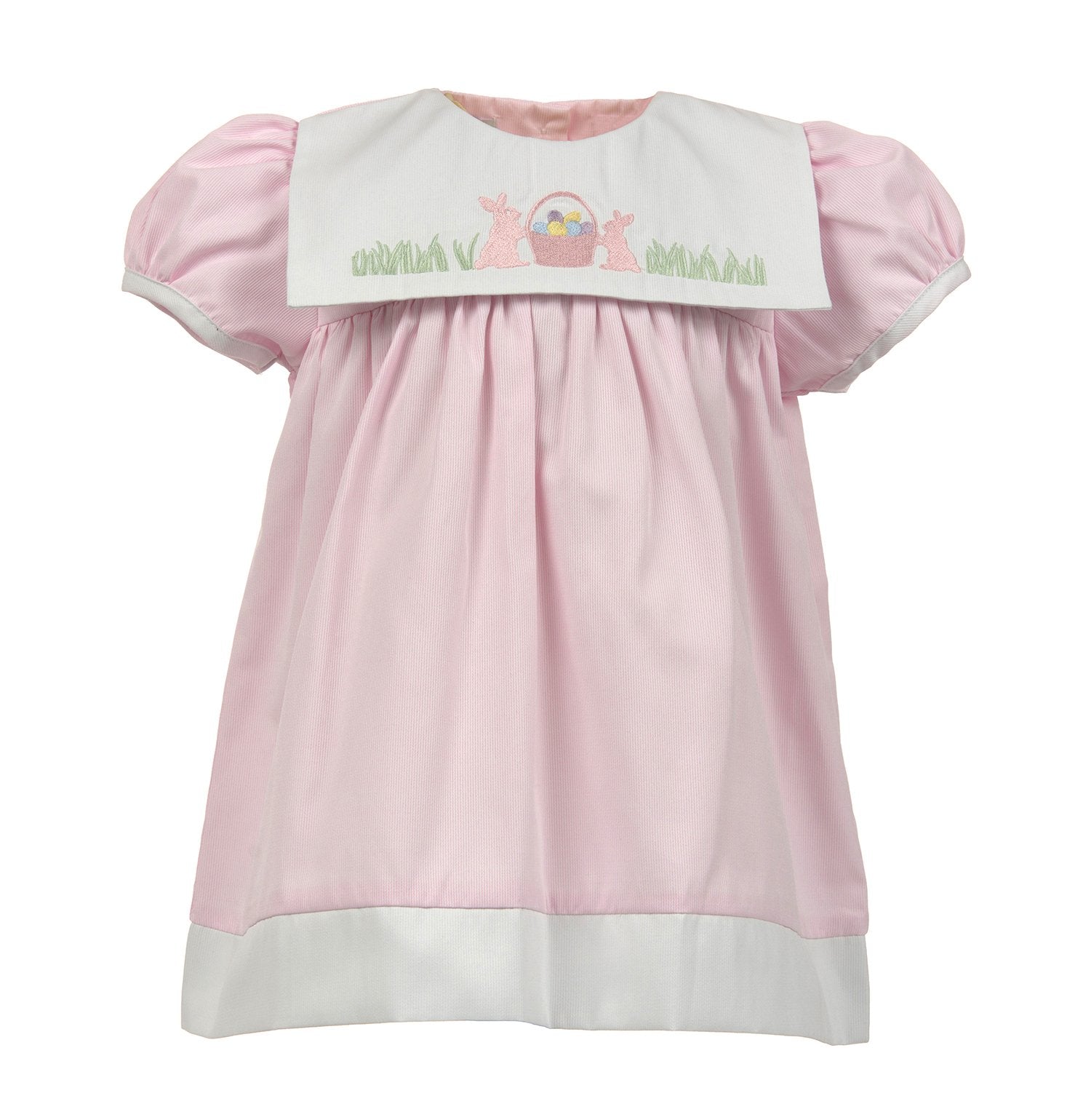 Easter Shadow Bib Dress 9M Easter Shadow Bib Dress 9M