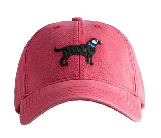 Black Lab Weathered Red Kids Hat