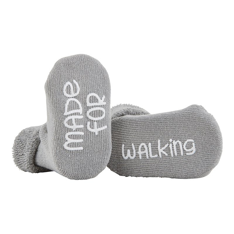 Made For Walking Gray Socks