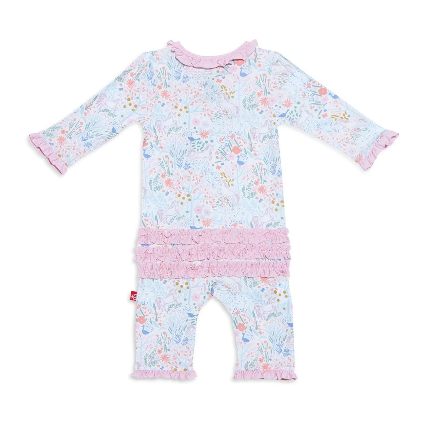 Pixie Pink Pines Modal Magnetic Coverall