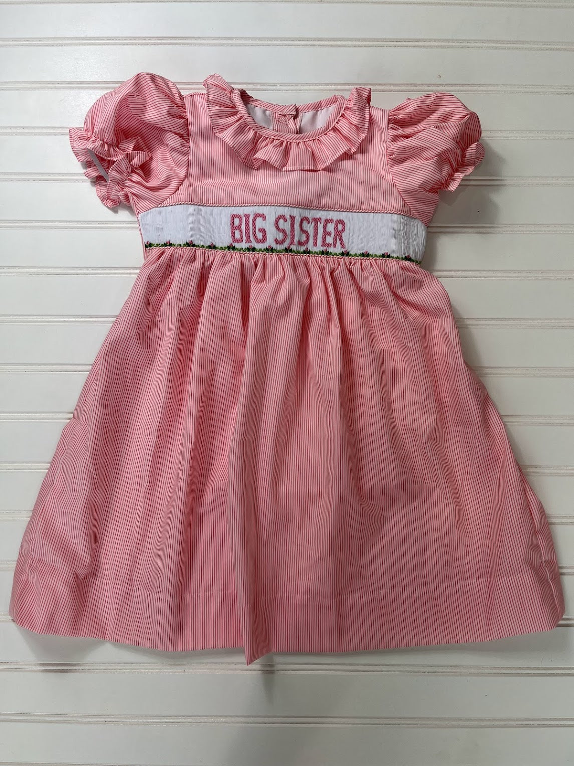 Smocked Big Sister Dress