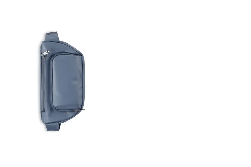 Smoky Indigo Kibou Vegan Leather Bag