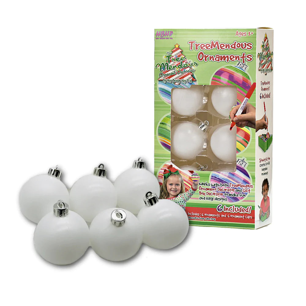 6 Pack Ornament Refill