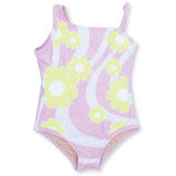 Lilac Daisy Sequins One Piece