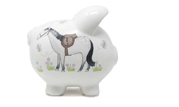 Giddy Up Horse Piggy Bank