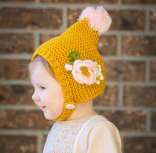 Poppy Gold Hat