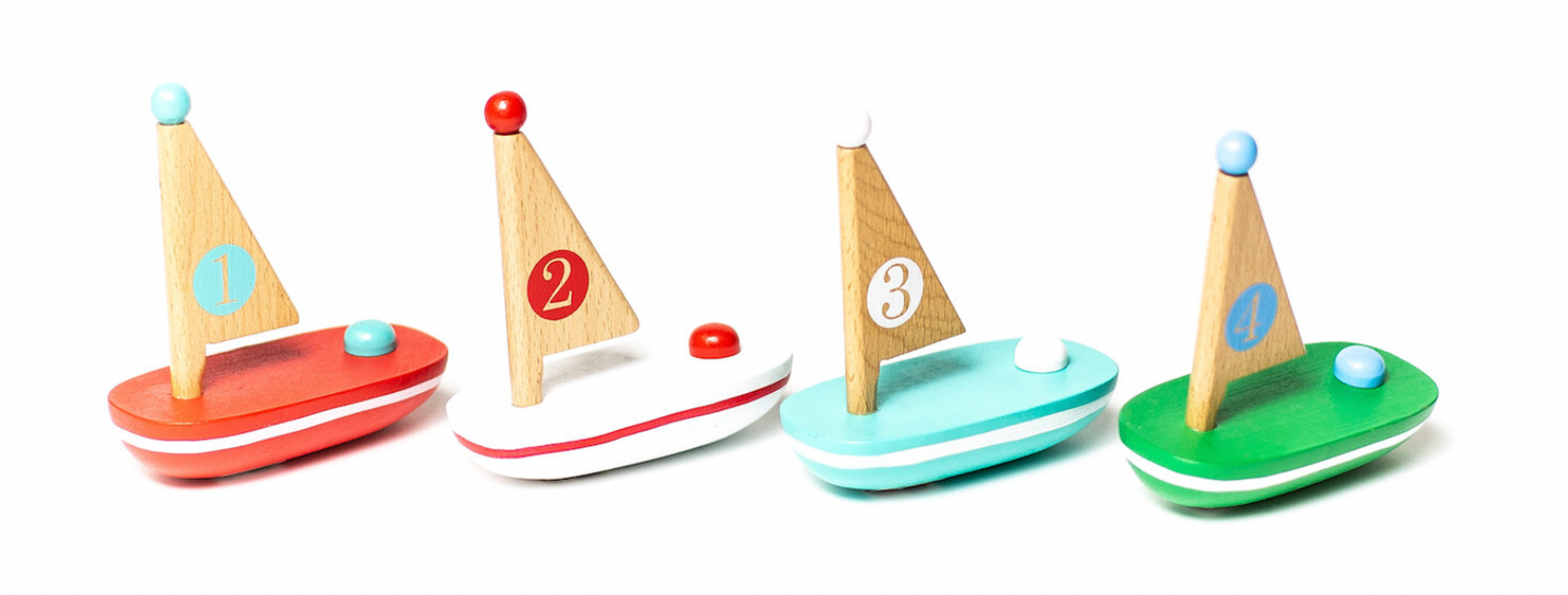 Little Wooden Nautical Boat