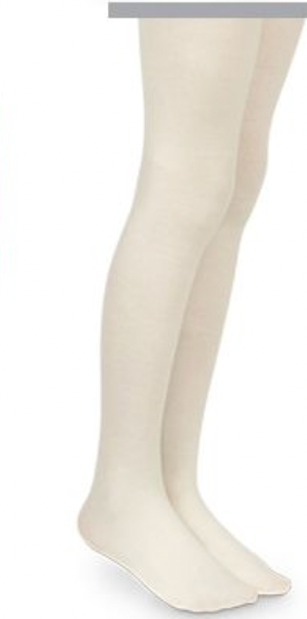 Ivory Smooth Microfiber Tights