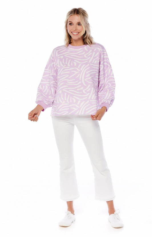 Lilac Conway Sweatshirt