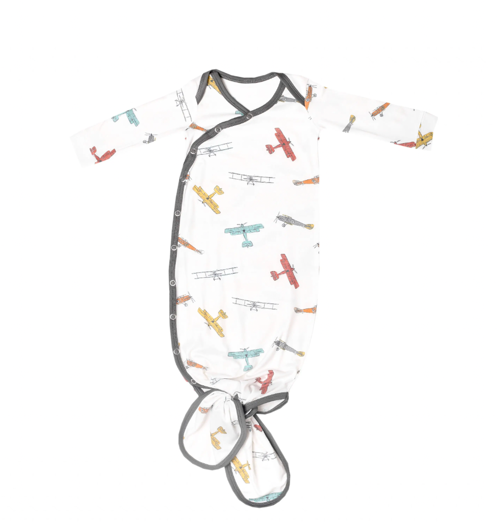 Ace Newborn Knotted Gown