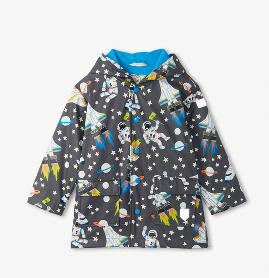 Outer Space Color Changing Raincoat