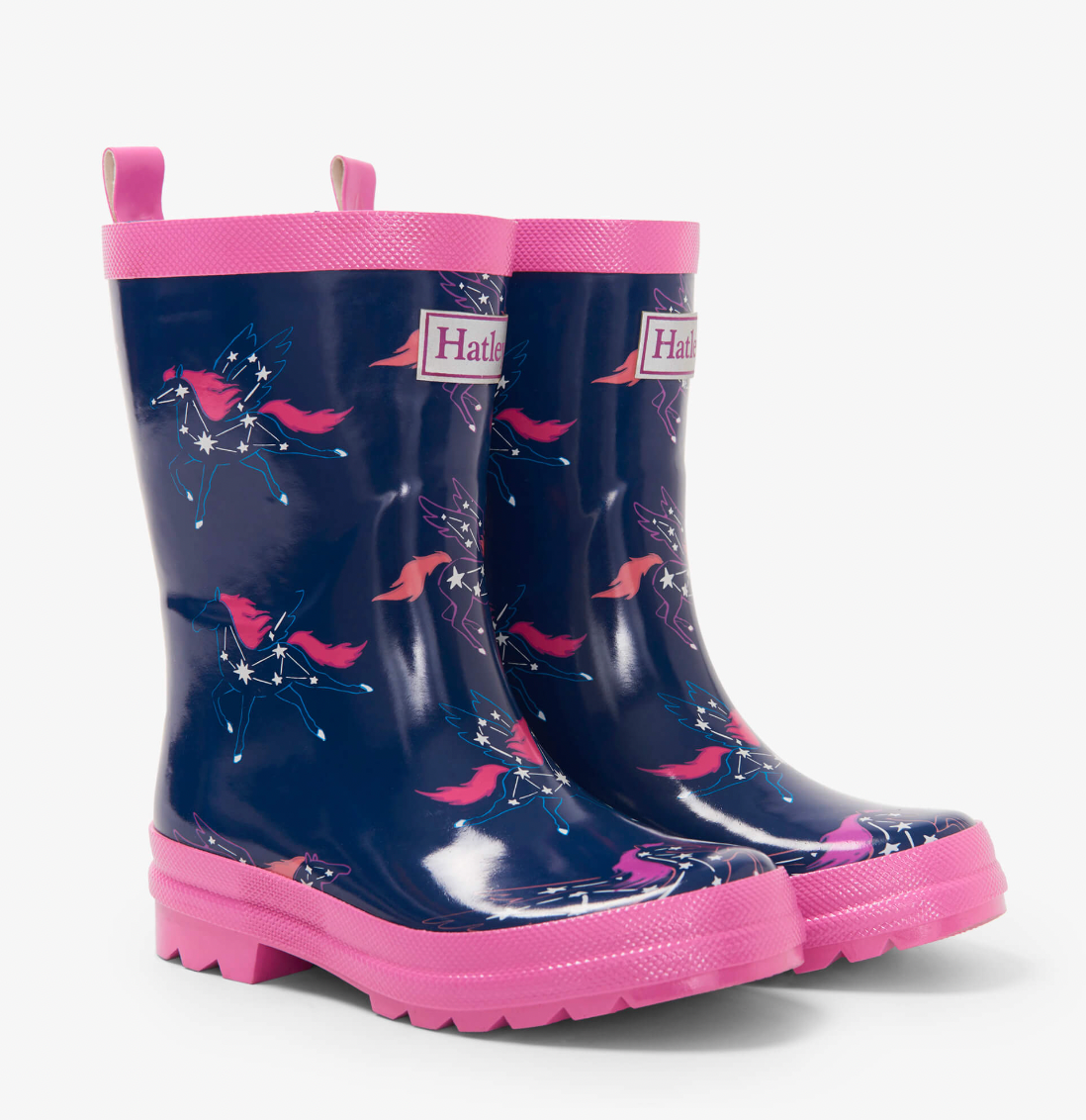 Pegasus Shiny Color Change Rainboots – Belli Bambini