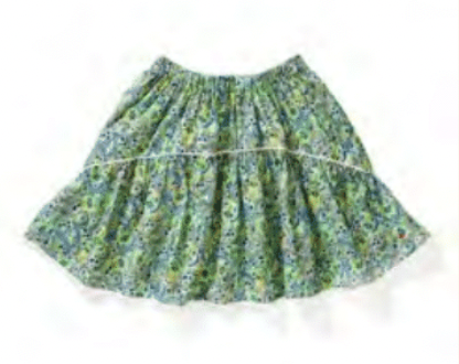 Peacock Paisley Skirt