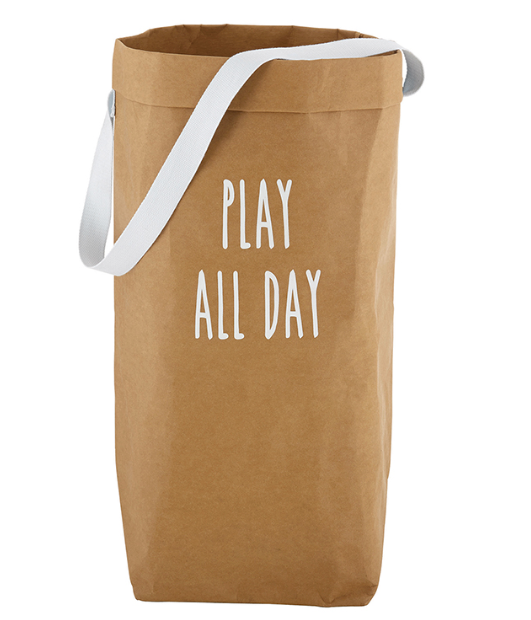Play All Day Washable Paper Bag