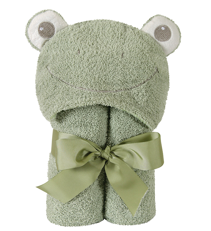 Frog Hooded Towel