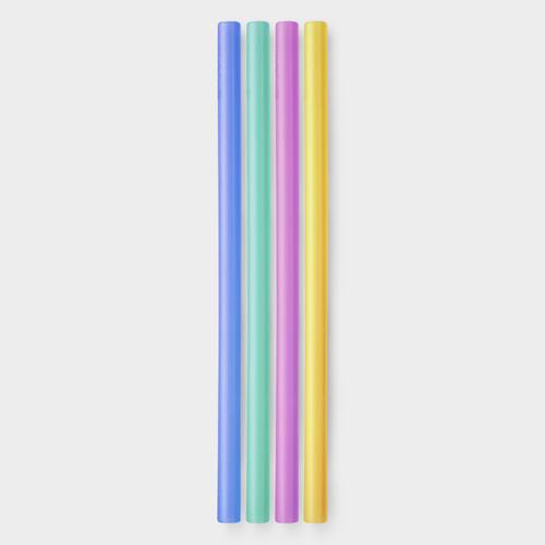 Cobalt Raspberry Sea Tart Standard Straws