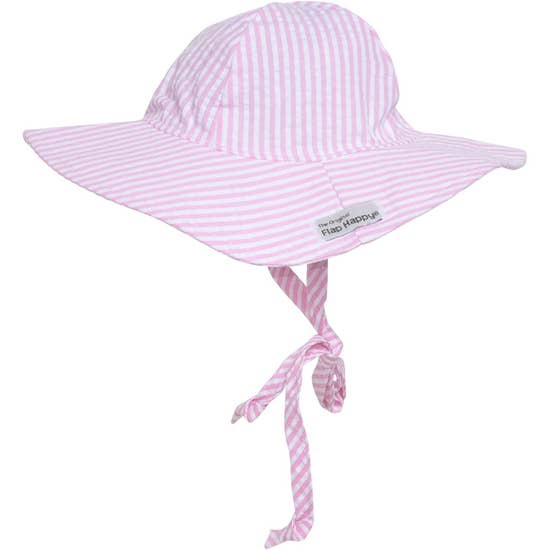 Pink Stripe Seer UPF50+ Floppy Hat