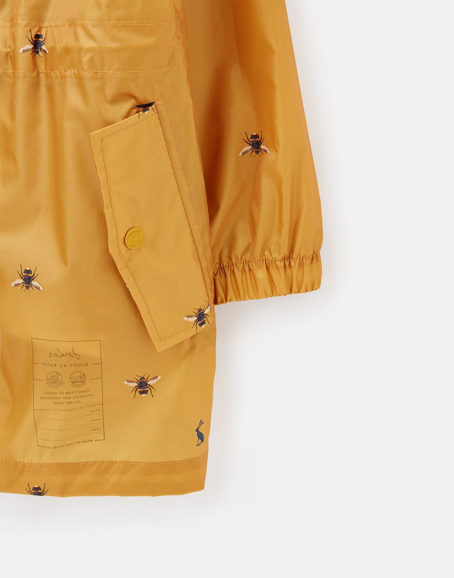 Gold Bee Waterproof Pack Jacket