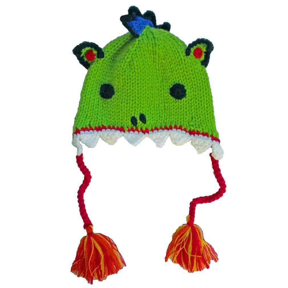 Green Dragon Beanie Hat