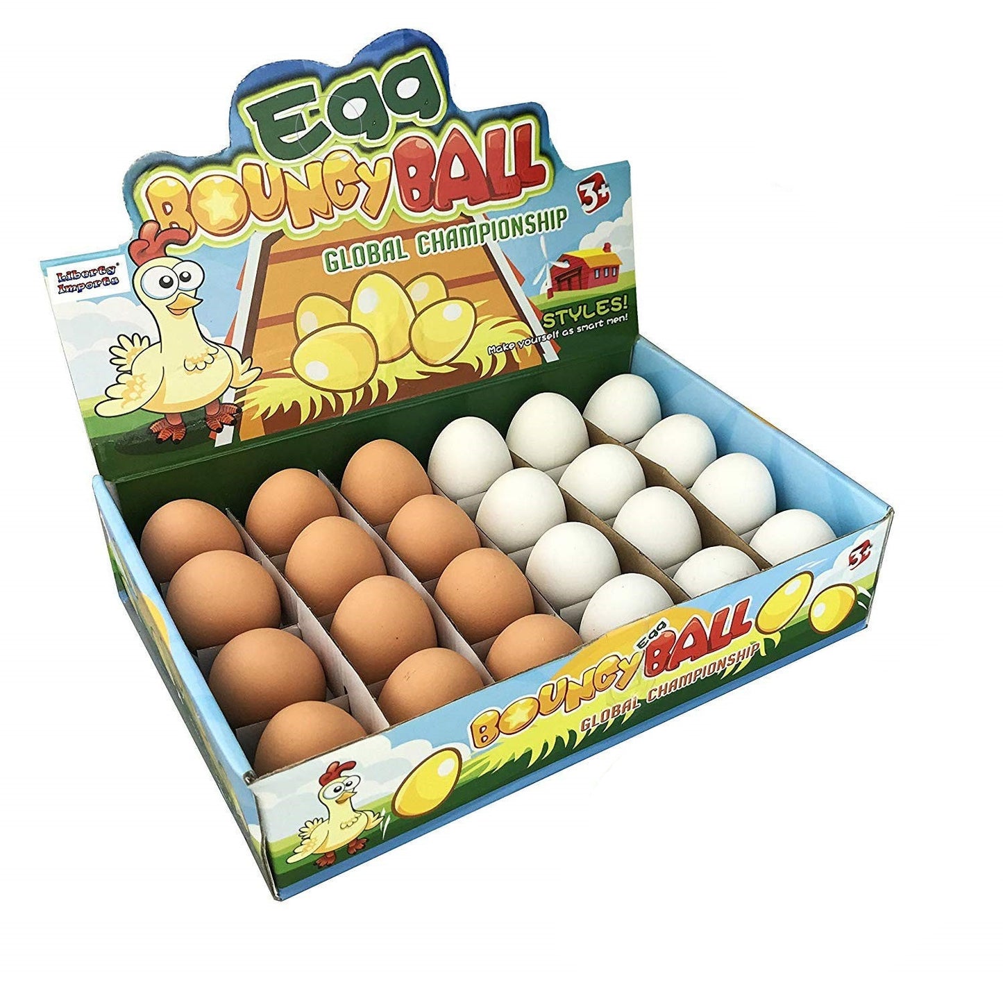 Rubber Bouncing Eggs