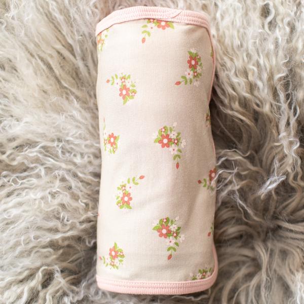 Fawn Floral Swaddle
