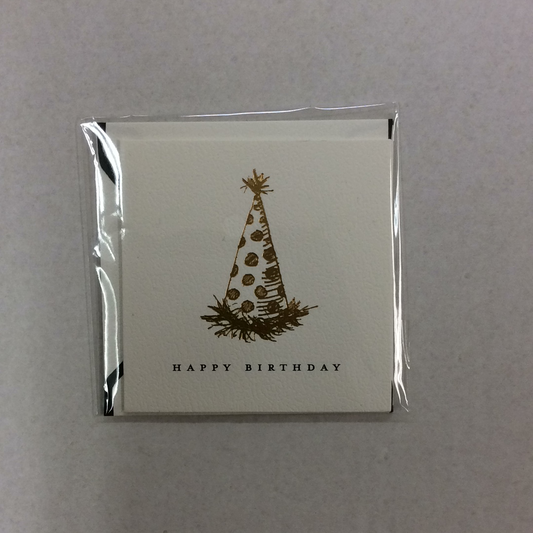 Chic Birthday Gift Enclosure Card