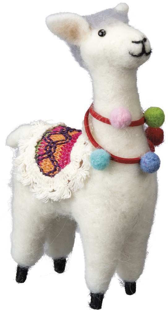 Llama Pom Pom Necklace