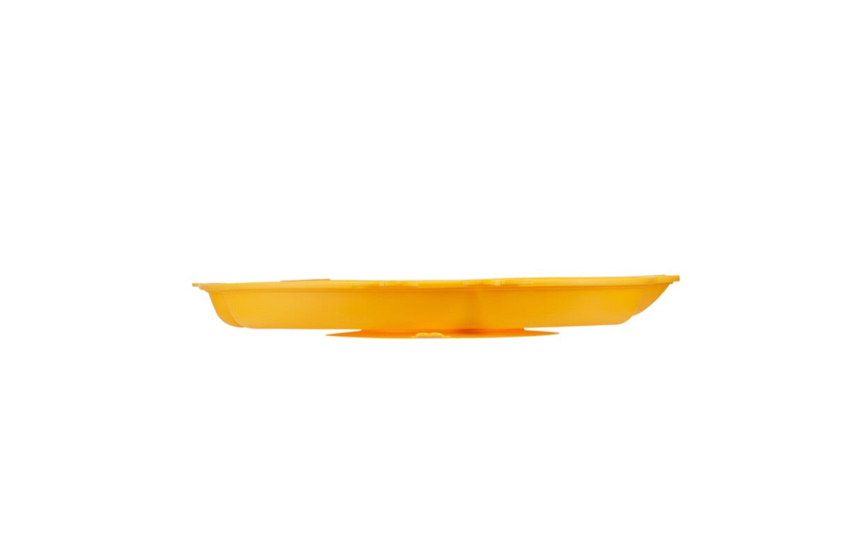 Chicken Silicone Suction Yellow Plate