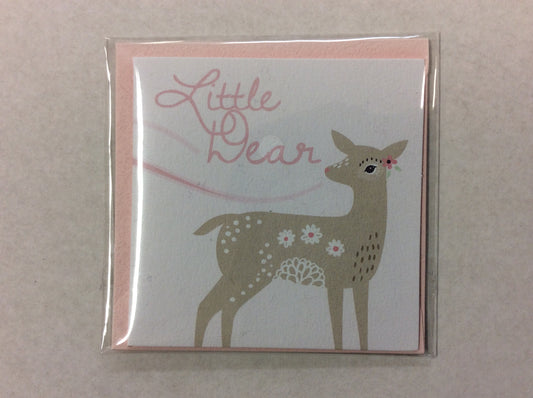 Little Dear Gift Enclosure Card