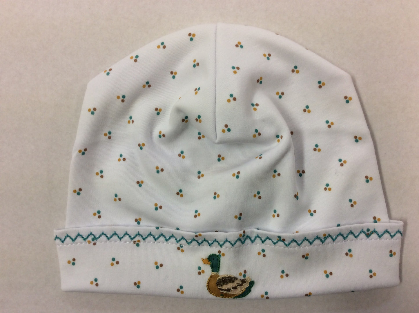 Duck Pond Embroidered Hat