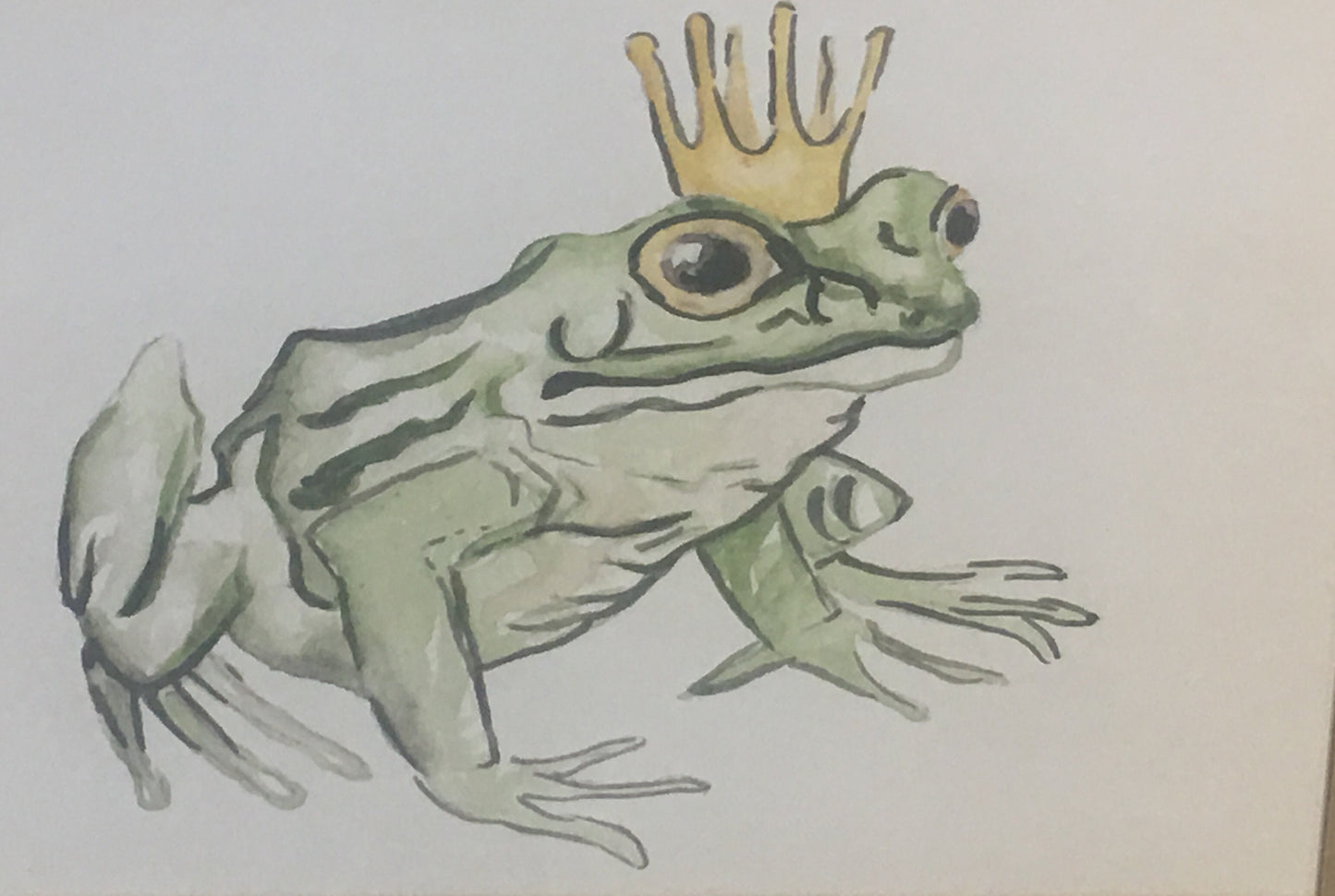 Frog Prince Art Work