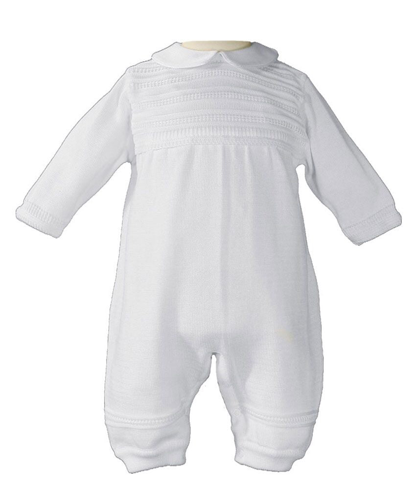 Christetning Baptism Knit Coverall