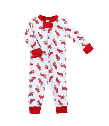 Christmas Traditions Printed Playsuit