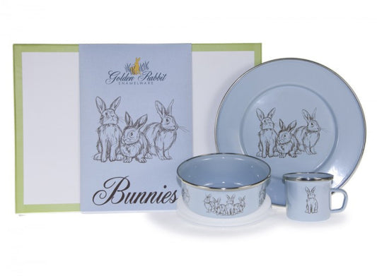 Blue Bunny Child Set