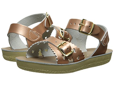 Rose Gold Sweetheart Sun San Sandals